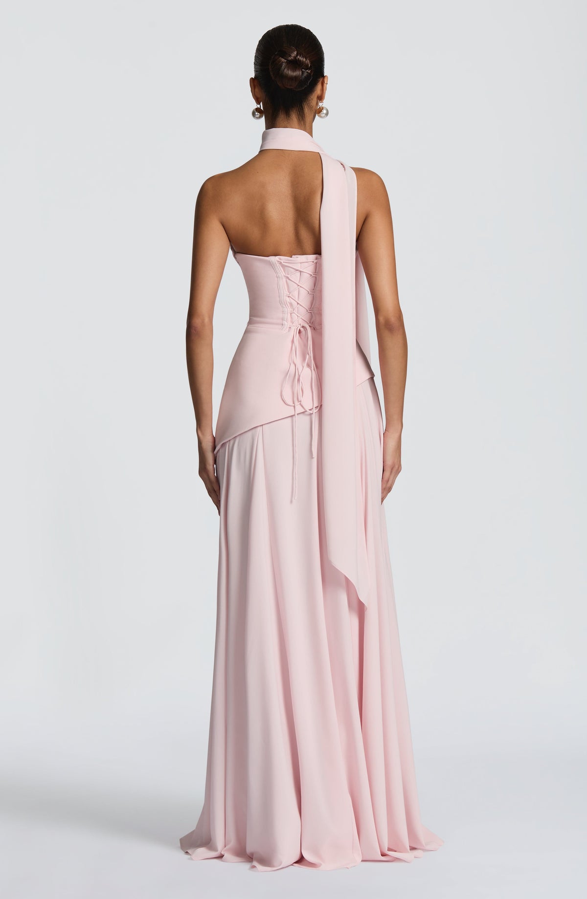 Pañuelo Mila - rosa empolvado