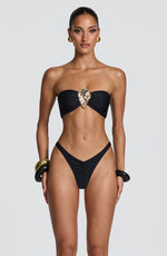 Top bandeau Nuala - negro