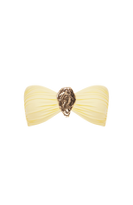 Top bandeau Nuala - amarillo limón