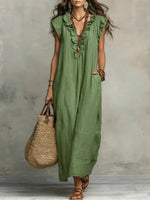 Esperanza | Vestido Largo Bohemio Fluido