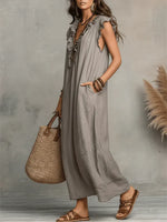 Esperanza | Vestido Largo Bohemio Fluido