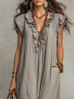 Esperanza | Vestido Largo Bohemio Fluido