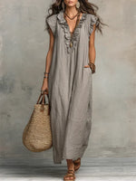 Esperanza | Vestido Largo Bohemio Fluido