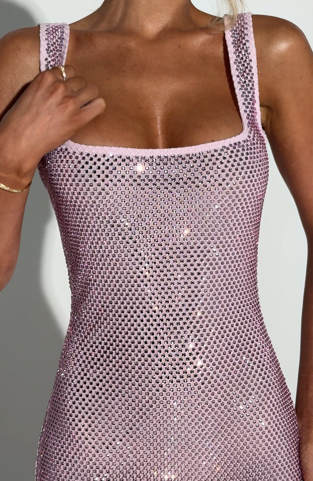 Vestido corto Petra - rosa