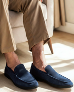 Mocasines de Ante Premium - Suela Negra