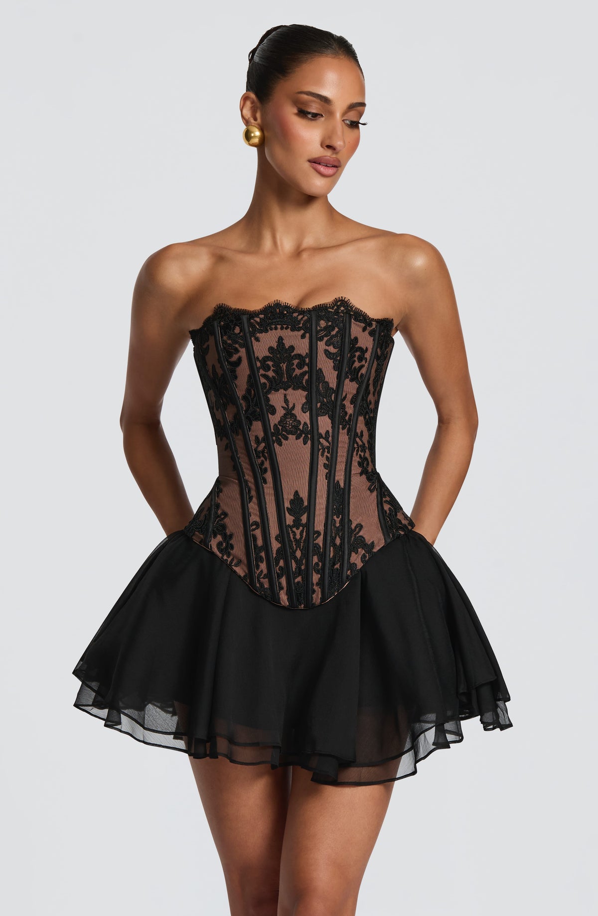 Falda pantalón Reagan - negro