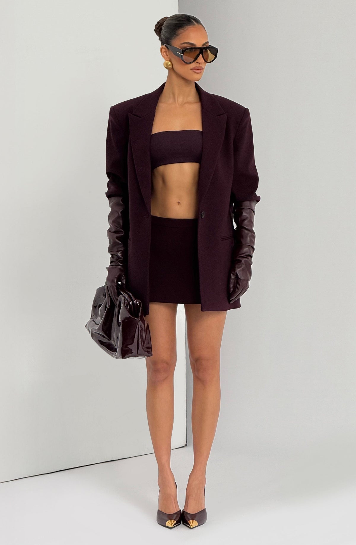 Blazer Reece - ciruela