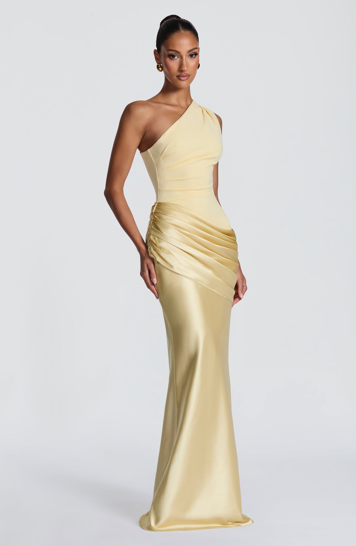 Vestido largo Sadona - amarillo limón