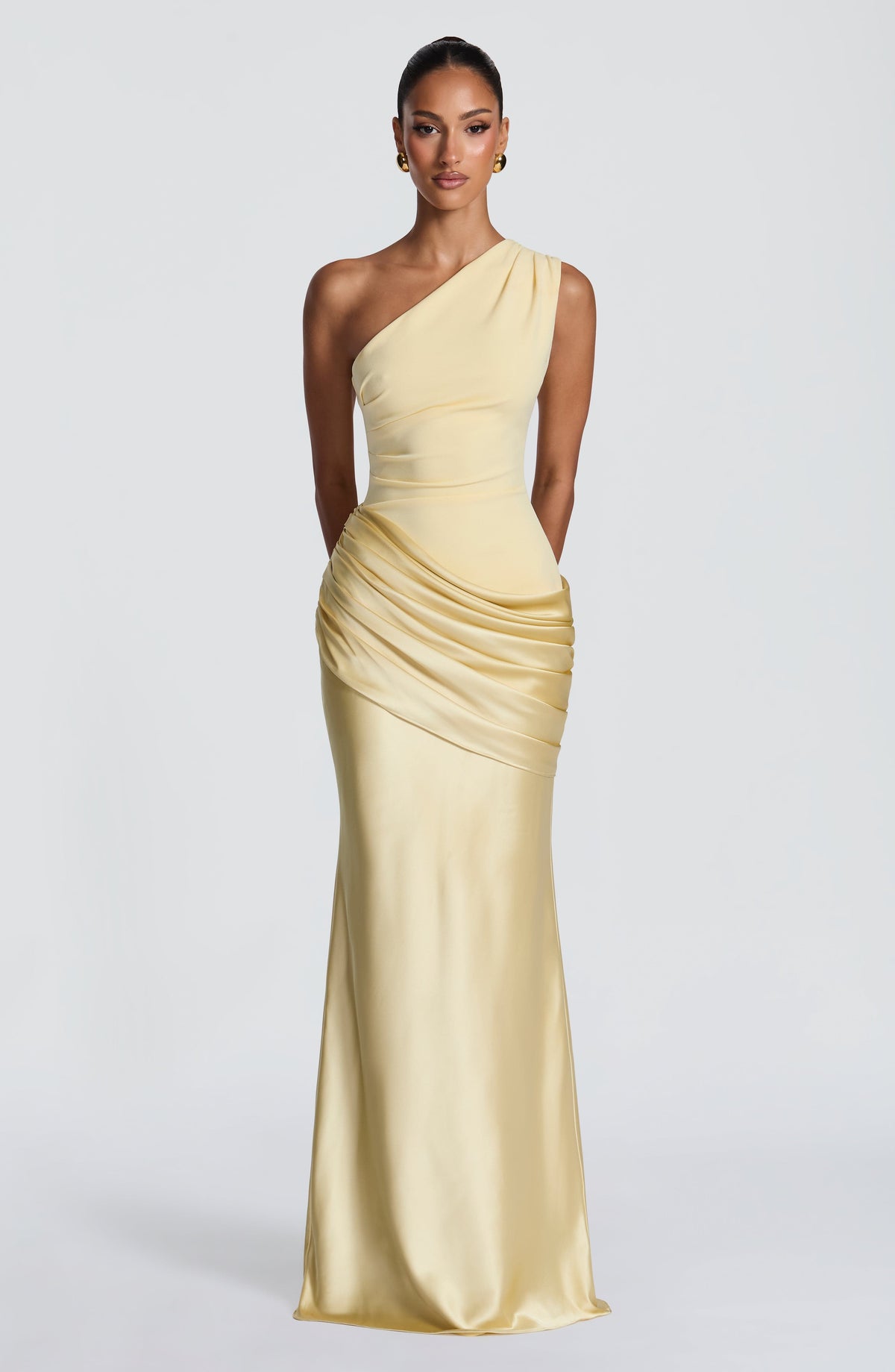 Vestido largo Sadona - amarillo limón