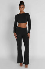 Top Sahra - negro