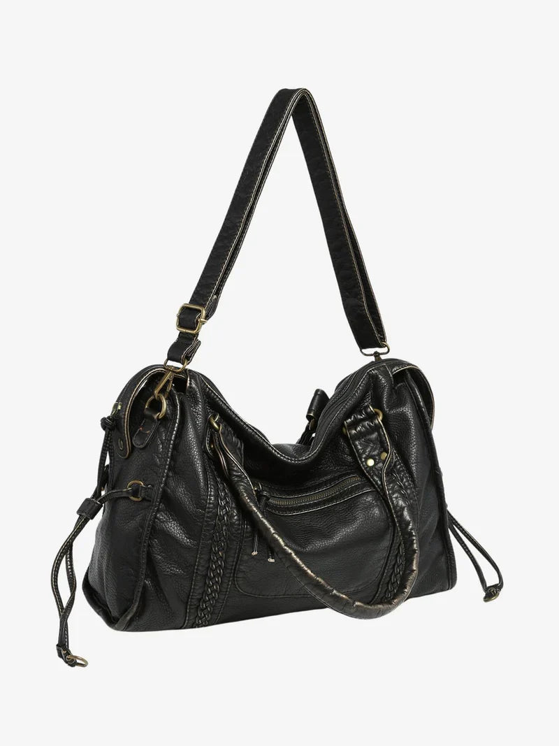 NOVELYA | Bolso de Hombro Vintage Weave