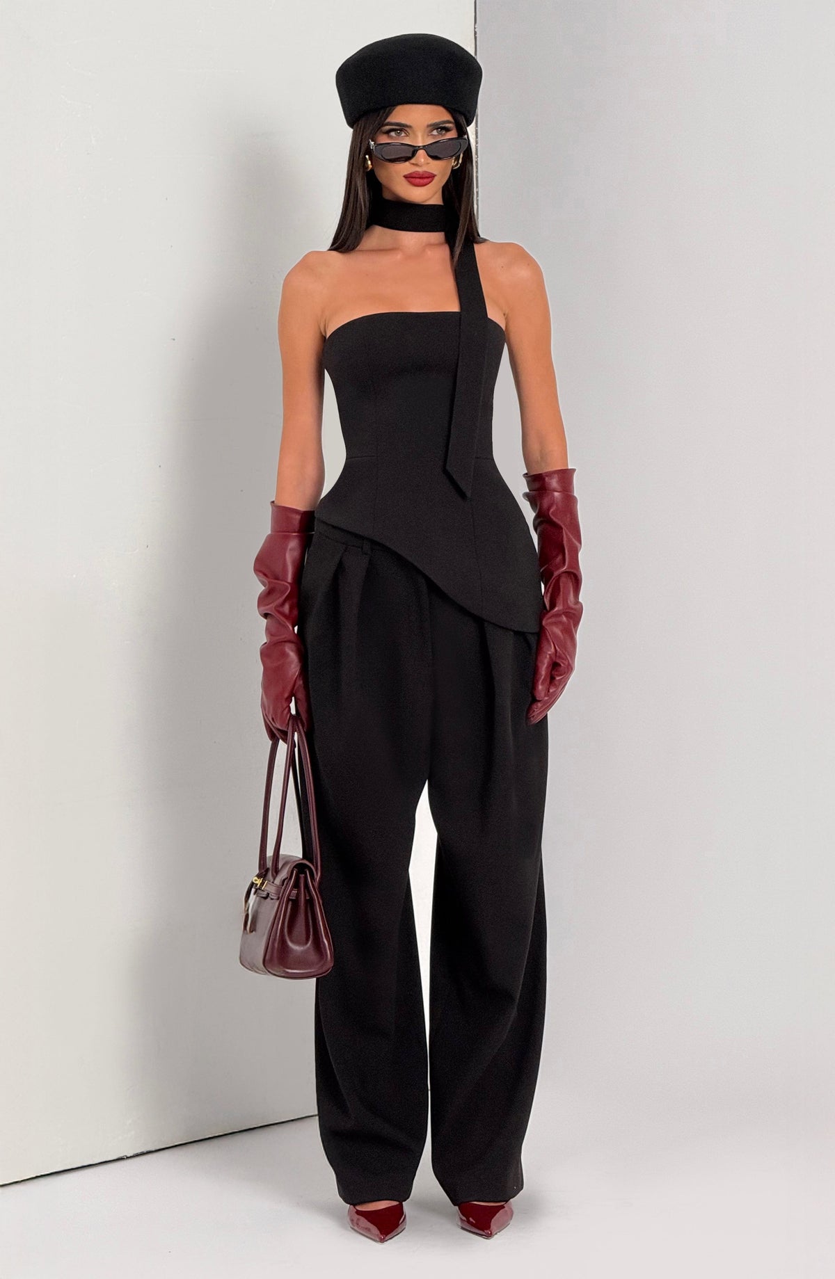 Top Sloan - negro