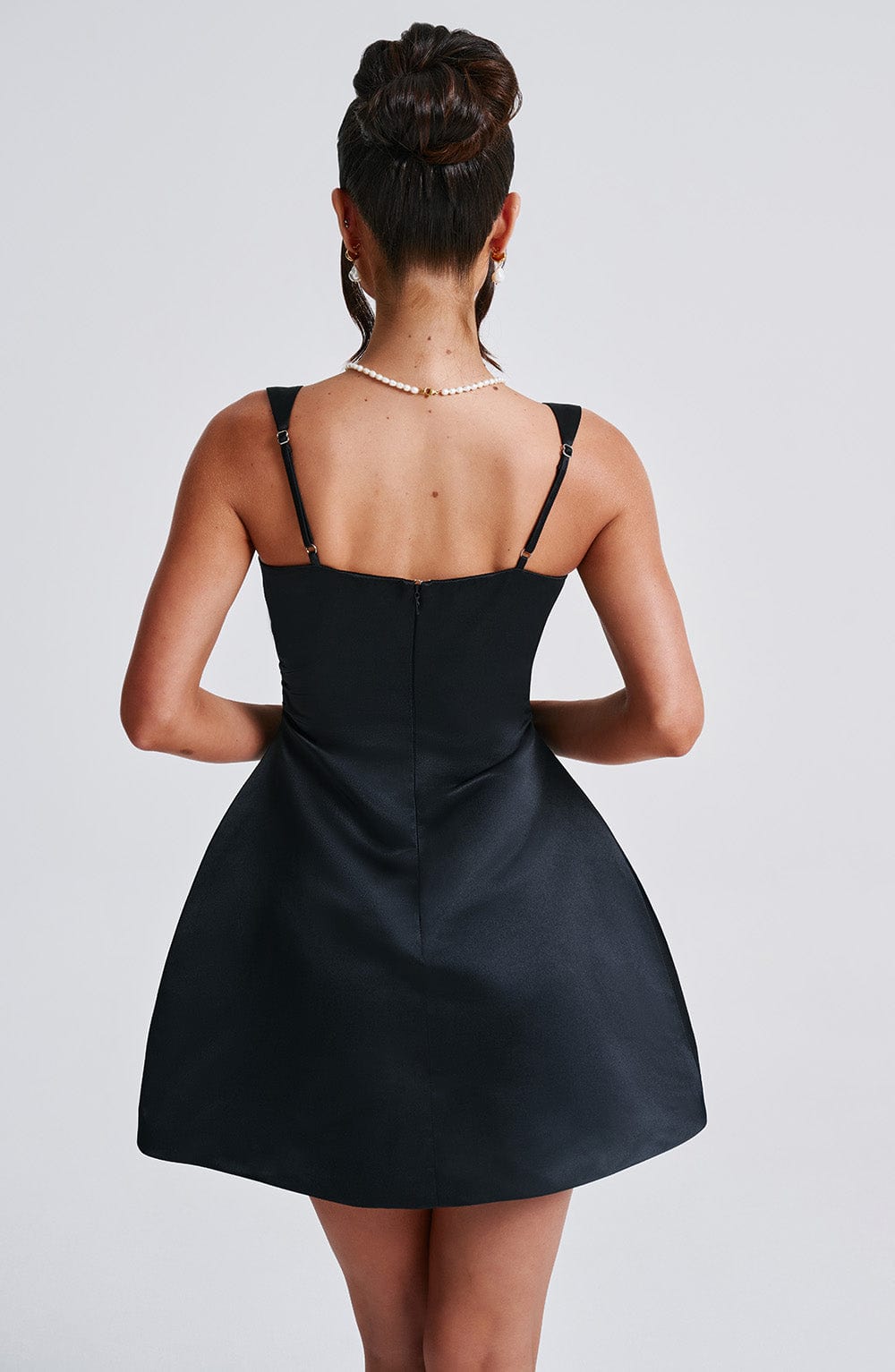 Vestido corto Sofie - negro