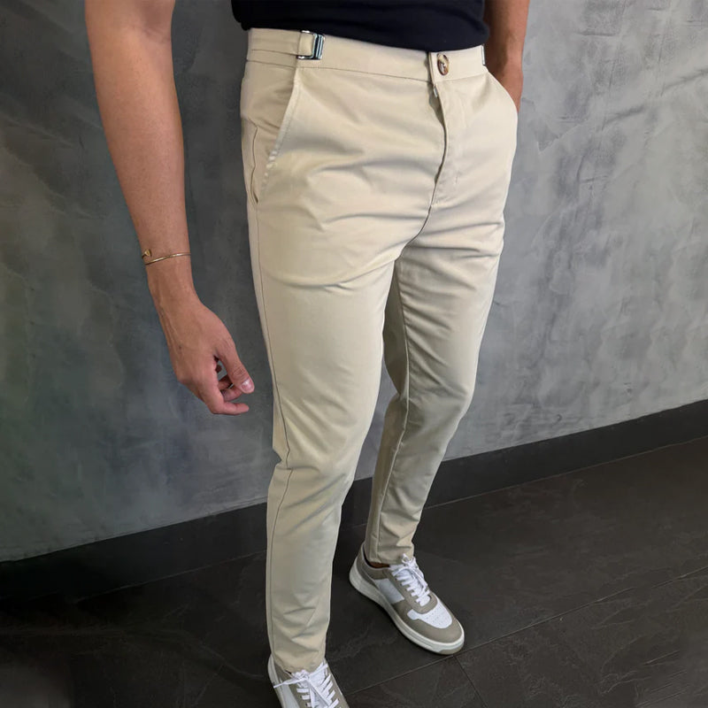 Álvaro - Pantalones de Corte Slim para Hombre de Valerina Milano