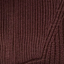 Chocolate 1/4 Zip Knit Jumper