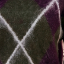 Plum Argyle Crew Neck Jumper