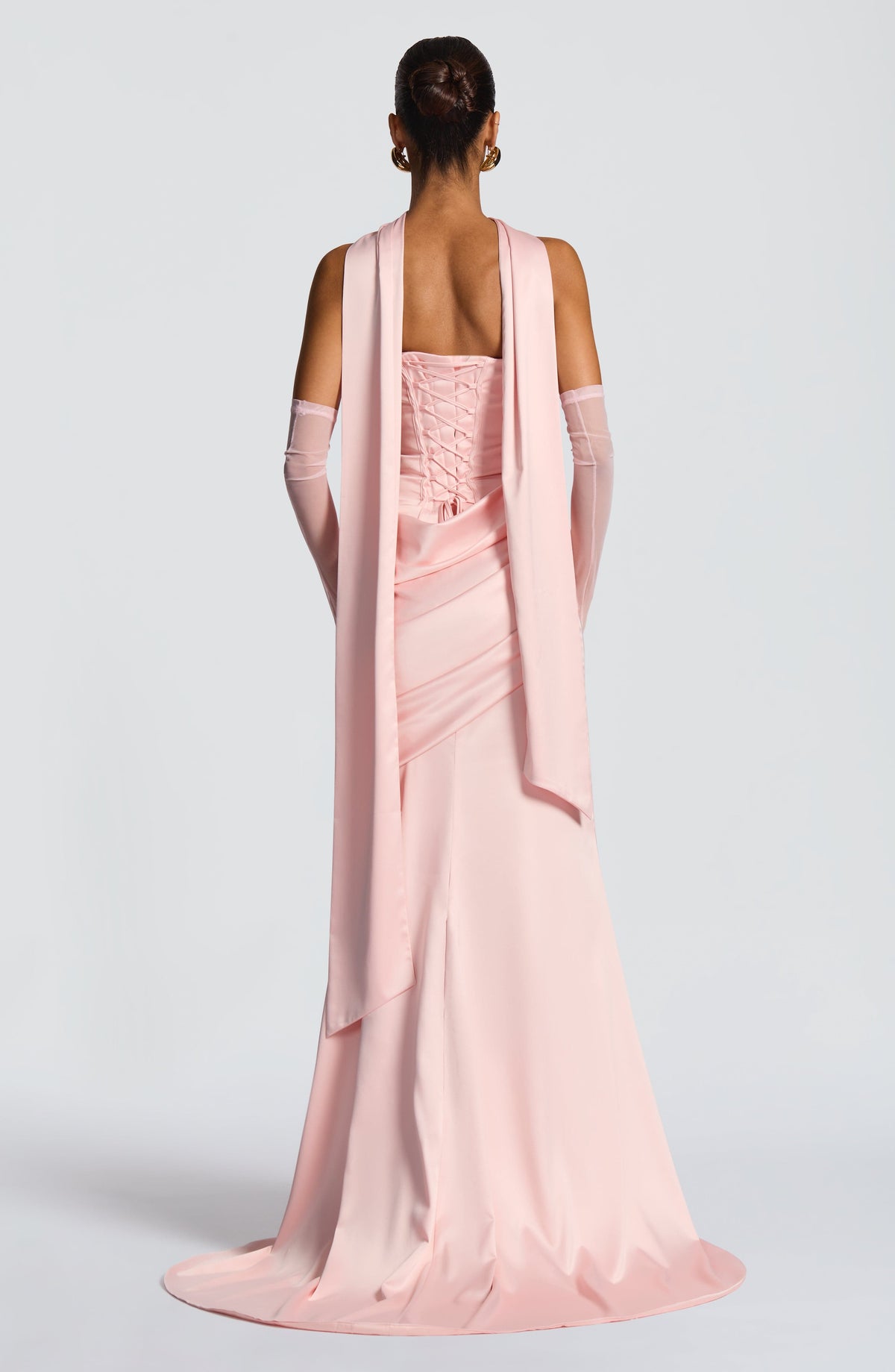 Pañuelo Sybil - rosa empolvado