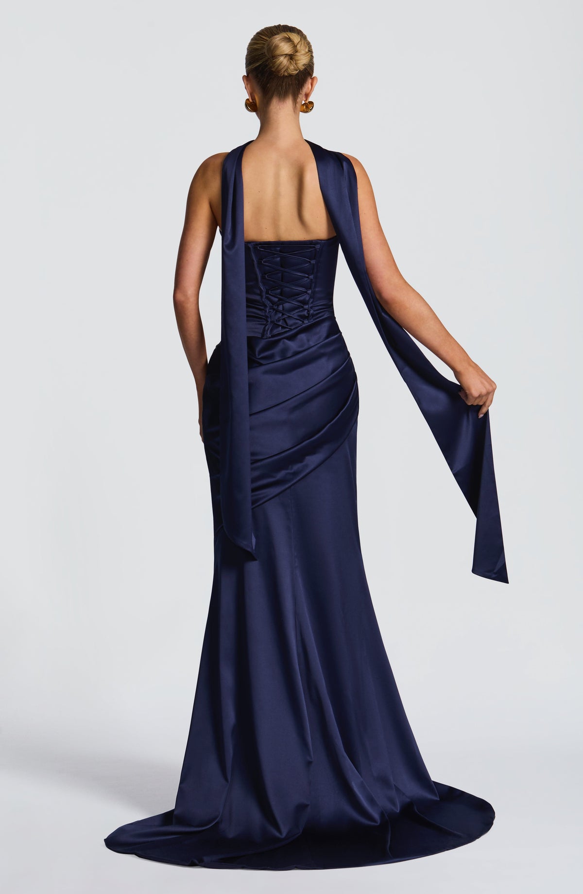 Pañuelo Sybil - azul marino