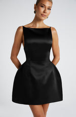 Vestido corto Tate - negro
