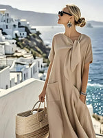 Vestido Elegante Fleur™ con Bolsillos