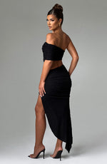 Top Zina - negro