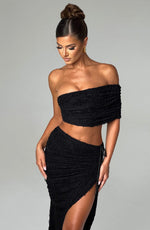 Top Zina - negro