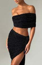 Top Zina - negro