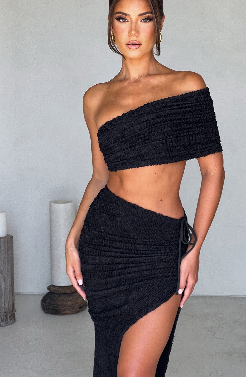 Top Zina - negro