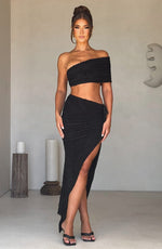 Top Zina - negro